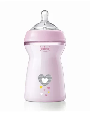 Chicco Natural Feeling Feeding -Pink-6M+