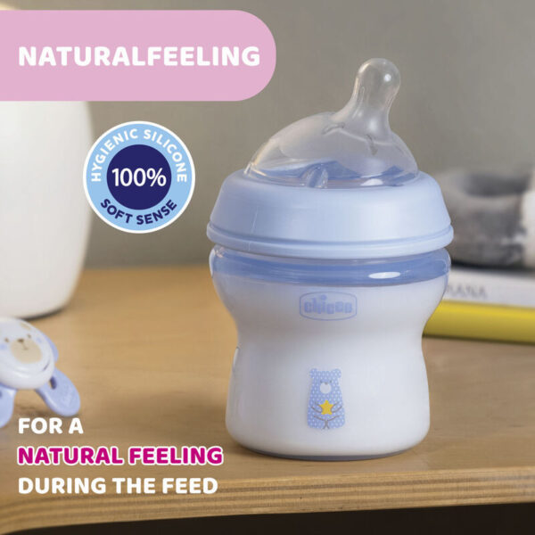 NATURAL FEELING BOTTLE 0M+ blue